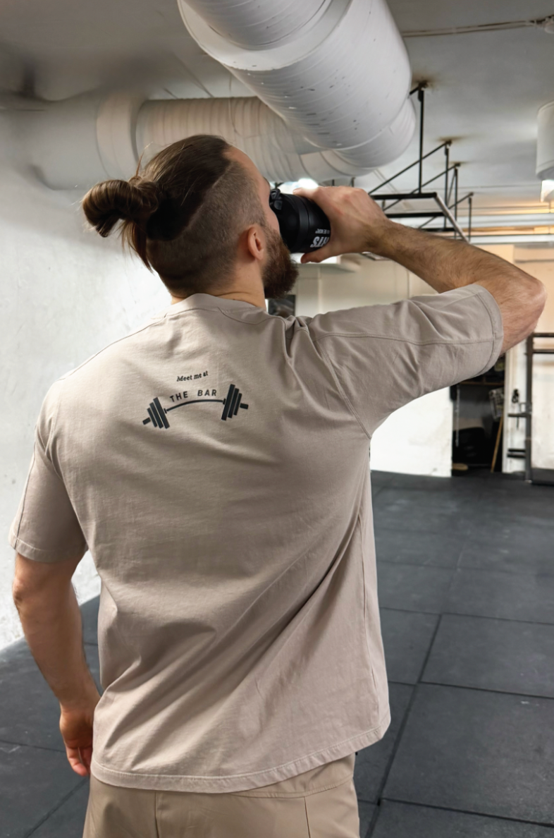 Bar T-shirt Nutmeg